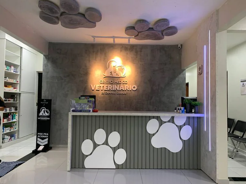 Faculdade Rebouças veterinary medical center reception